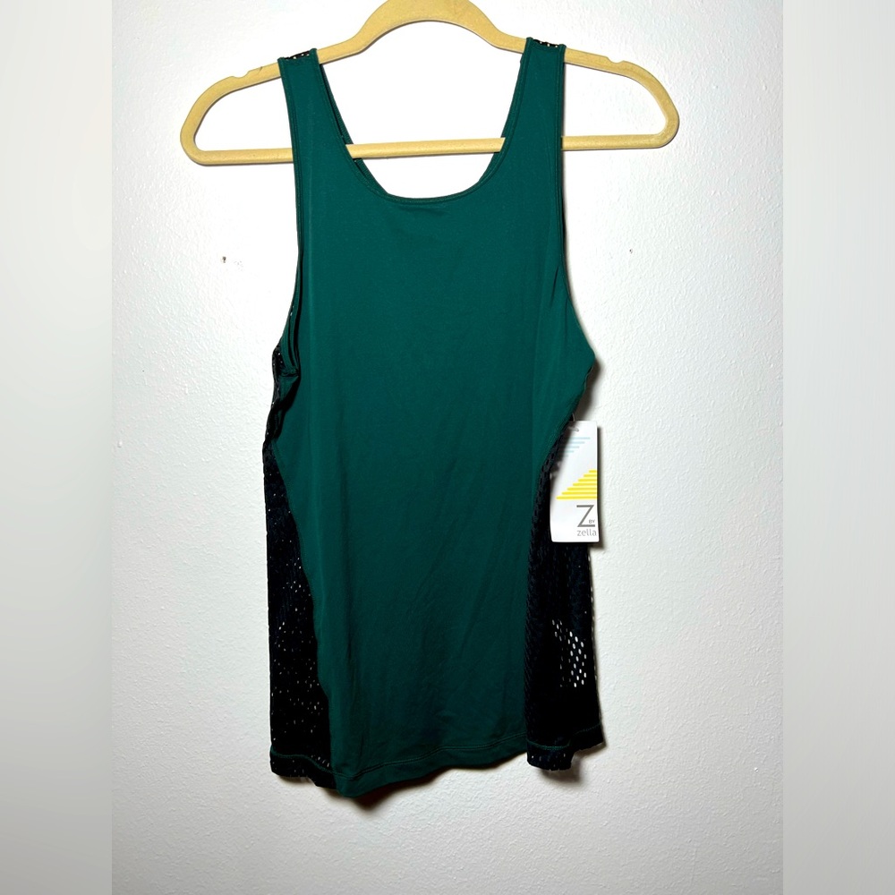 NEW Zella Sports Tank with Mesh Back detail Size Small Nordstrom Brand
